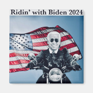 Ridin’ avec Biden 2024 Magnet