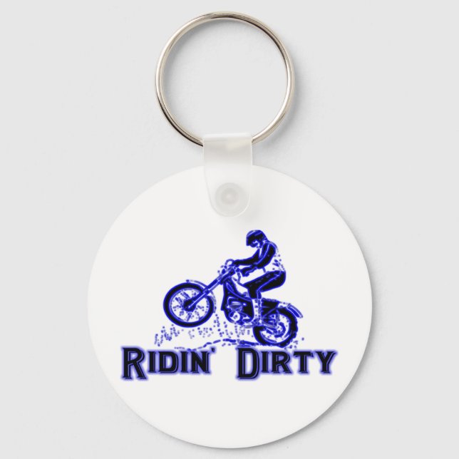 Ridin Dirty Schlüsselanhänger (Vorderseite)