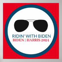 Ridin' mit Biden Aviator Glasses 2024