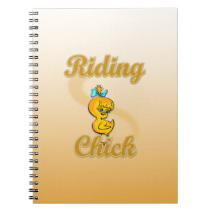 Riding Chick Notizblock