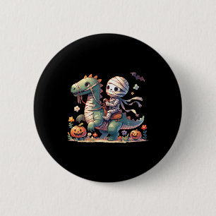 Riding Dragon Halloween Pumpkin Thema Kinder Jungs Button