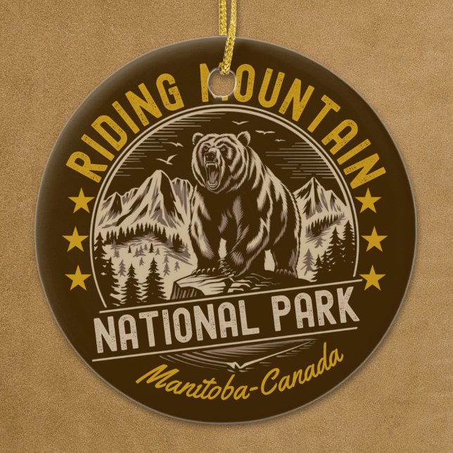 Riding Mountain National Park - Canada Keramik Ornament (Von Creator hochgeladen)