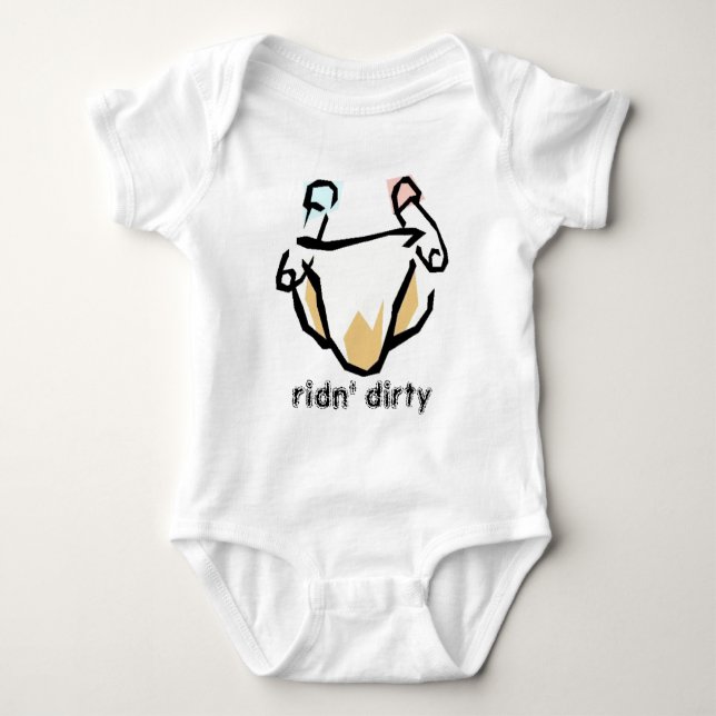 ridn schmutziges Baby Strampler (Vorderseite)