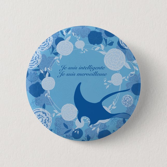 Rie, Fleur de vie, orange, mandala,zen,chakra, Button (Vorderseite)