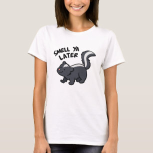 Riech Ya Spater Funny Skunk Pun T-Shirt