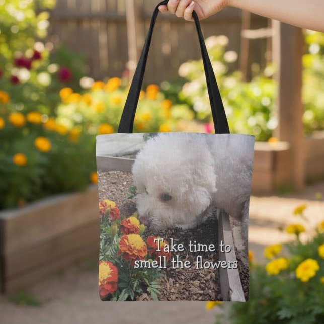 Rieche an den Blumen Tasche (Von Creator hochgeladen)
