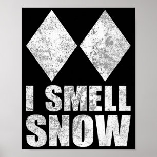 Rieche Schnee Ski Freestyle schwierig Diamant Poster