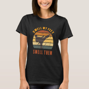 Riechen Sie mein Feet riechen sie Karate-Kampfdesi T-Shirt
