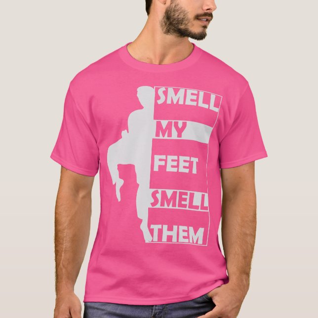 Riechen Sie meine Füße riechen sie Funny Karate Gi T-Shirt (Vorderseite)
