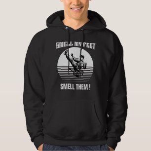 Riechen Sie meine Füße riechen sie Funny Taekwondo Hoodie