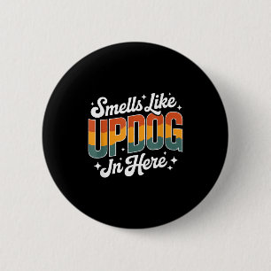 Riecht nach Updog hier sarkastischer Dad-Witz lust Button