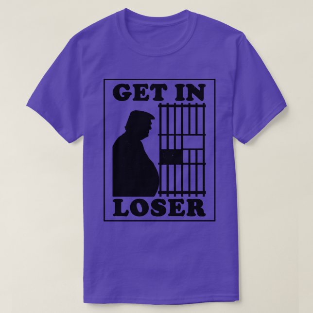 Riecht und ist Guilty Get in Loser T-Shirt (Design vorne)