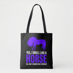 Riecht wie ein Pferd in Royal Tasche