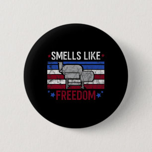 Riecht wie Freedom American Smoker Patriotic Grill Button