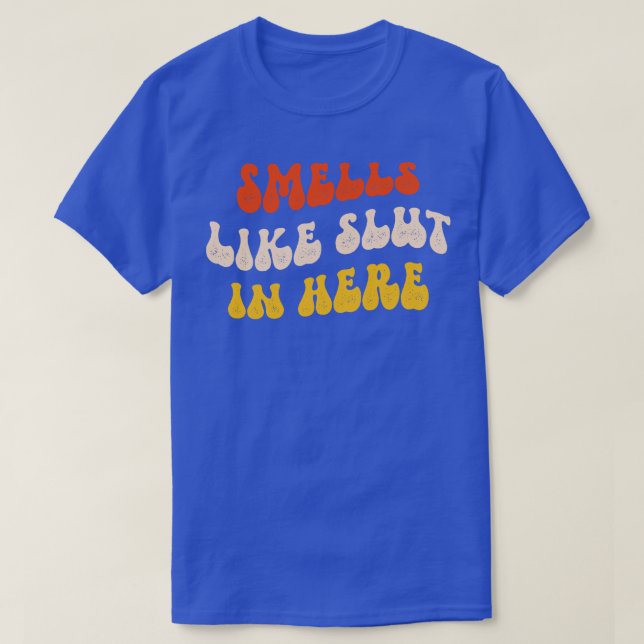 Riecht wie hier 6 T-Shirt (Design vorne)