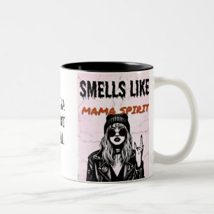 Riecht wie MaMa-Geist Zweifarbige Tasse
