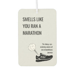 Riecht wie nach einem Marathonlauf Autolufterfrischer