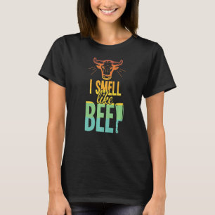 Riecht wie Rindfleisch Metzger T-Shirt