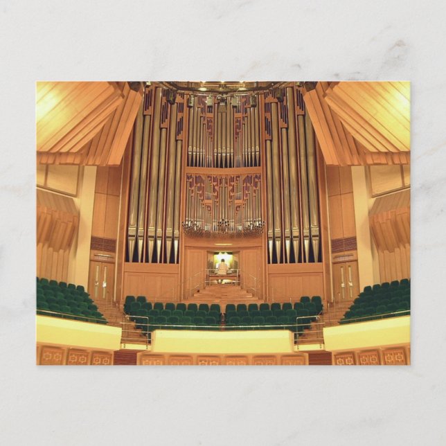 Rieger Organ, Kulturzentrum Hongkong Postkarte (Vorderseite)