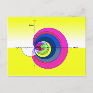 Riemann zeta Funktion Gelb.png Postkarte
