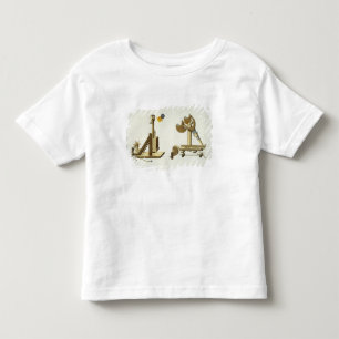 Riemen mit "griechischem Feuer", Platte von 'einer Kleinkind T-shirt