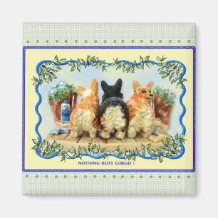 "Rien aimant de Corgis de bout"