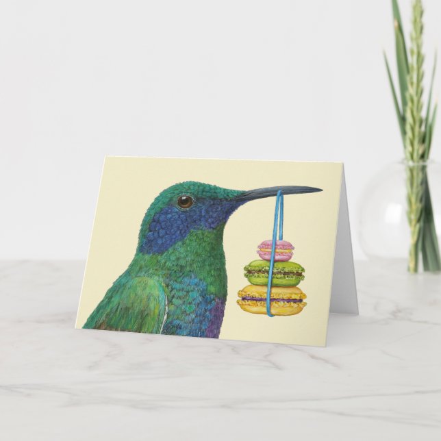 "Rien de ce sirop rouge pour moi." Carte (Devant)