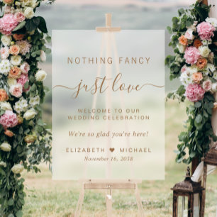 Rien de fantaisie Juste Amour Mariage Accueil Fros