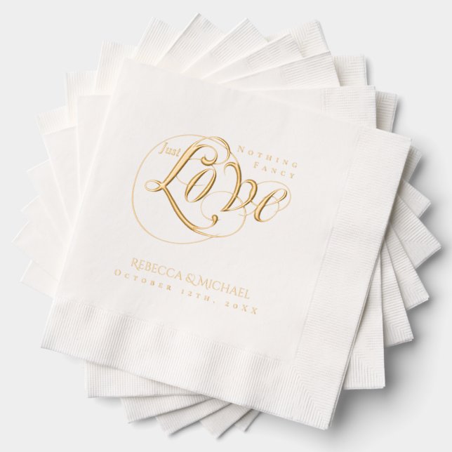Rien de fantaisie Juste l'amour Mariage personnali (Insitu (empilé))
