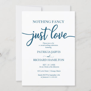 Rien de fantaisiste juste une invitation de mariag