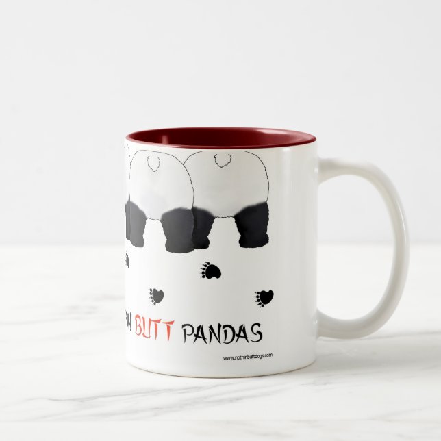 Rien n'aboutent la tasse de pandas (Droit)