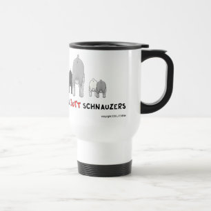 Rien n'aboutent la tasse de Schnauzers