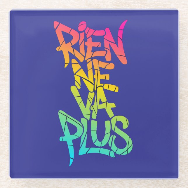 Rien ne va plus glasuntersetzer (Vorderseite)