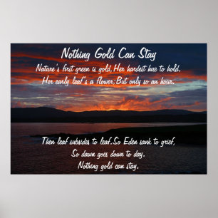 Rien Or ne peut rester Poster