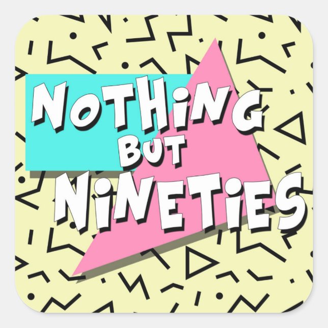 Rien Que Quatre-Vingt-Dix - Stickers (Devant)