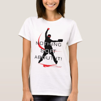 Rien T-shirt rouge mou du base-ball