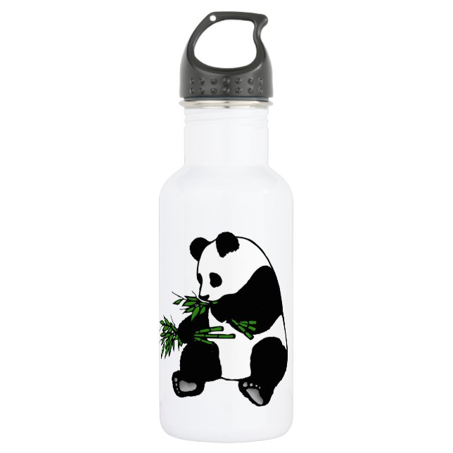 Riese Panda Edelstahlflasche (Vorderseite)