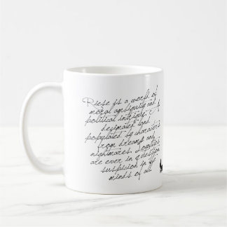 RIESE ++ Skript-Tasse Kaffeetasse