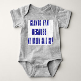 Riesefan Baby Strampler