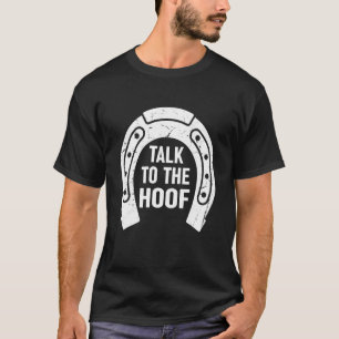 Riesen Füße Pferd Reiten Clydesdale Sprich mit dem T-Shirt