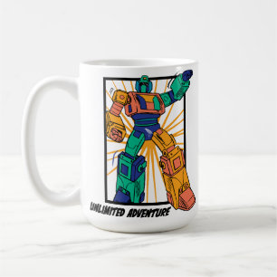 Riesen-Kriegerrobot: Unbegrenztes Abenteuer Kaffeetasse