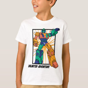 Riesen-Kriegerrobot: Unbegrenztes Abenteuer T-Shirt
