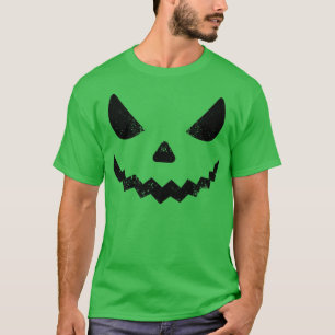 Riesen-Kürbislaterne Gesicht Beängstigend Hallowee T-Shirt