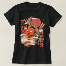 Riesen-Oktopus-Tentakel-Ramen-Schüssel T-Shirt
