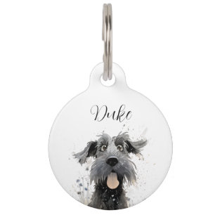 Riesen-Schnauzer-Hunde-ID-Anhänger Haustiermarke