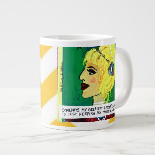 RIESEN-TASSE - MANCHMAL IST MEINE GROSSE LEISTUNG Jumbo-Tasse