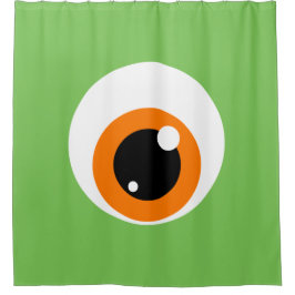 Riesenaugen-Duschvorhang Duschvorhang