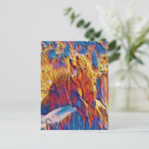 Riesenbär Postkarte