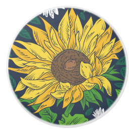 Riesenblume Keramik Keramikknauf
