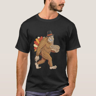 Riesenfußkuchen-Pilgerkuchen Thanksg T-Shirt